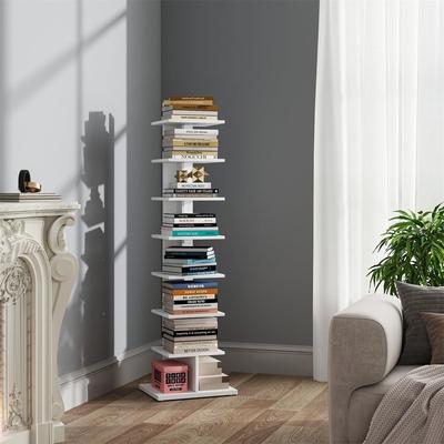 No "Narrow Spine Book Shelf for Small Space - 10.4""D x 13.4""W x 47.5""H"