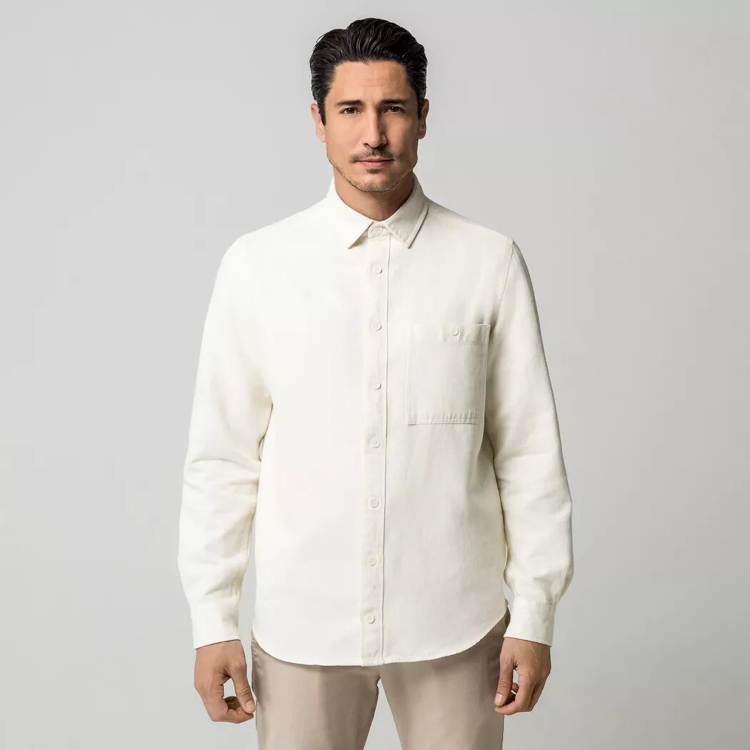 Manor Man - Overshirt, für Herren, Offwhite, Größe L