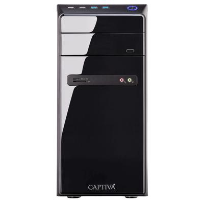 CAPTIVA Business-PC "Power-Starter I80-364", schwarz, ohne Betriebssystem, 16 GB RAM 1.000 GB SSD, Desktop-PCs