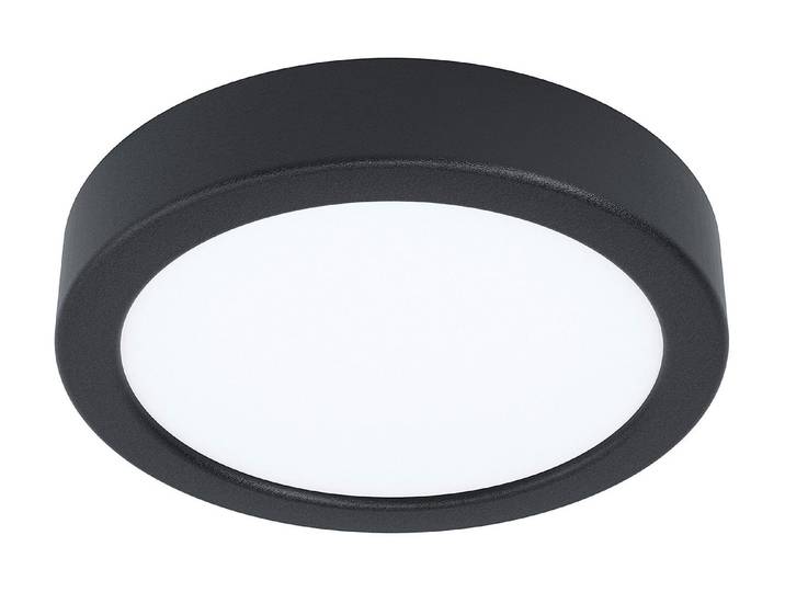 Eglo LED-Deckenleuchte Fueva 5 Schwarz ⌀ 16 cm