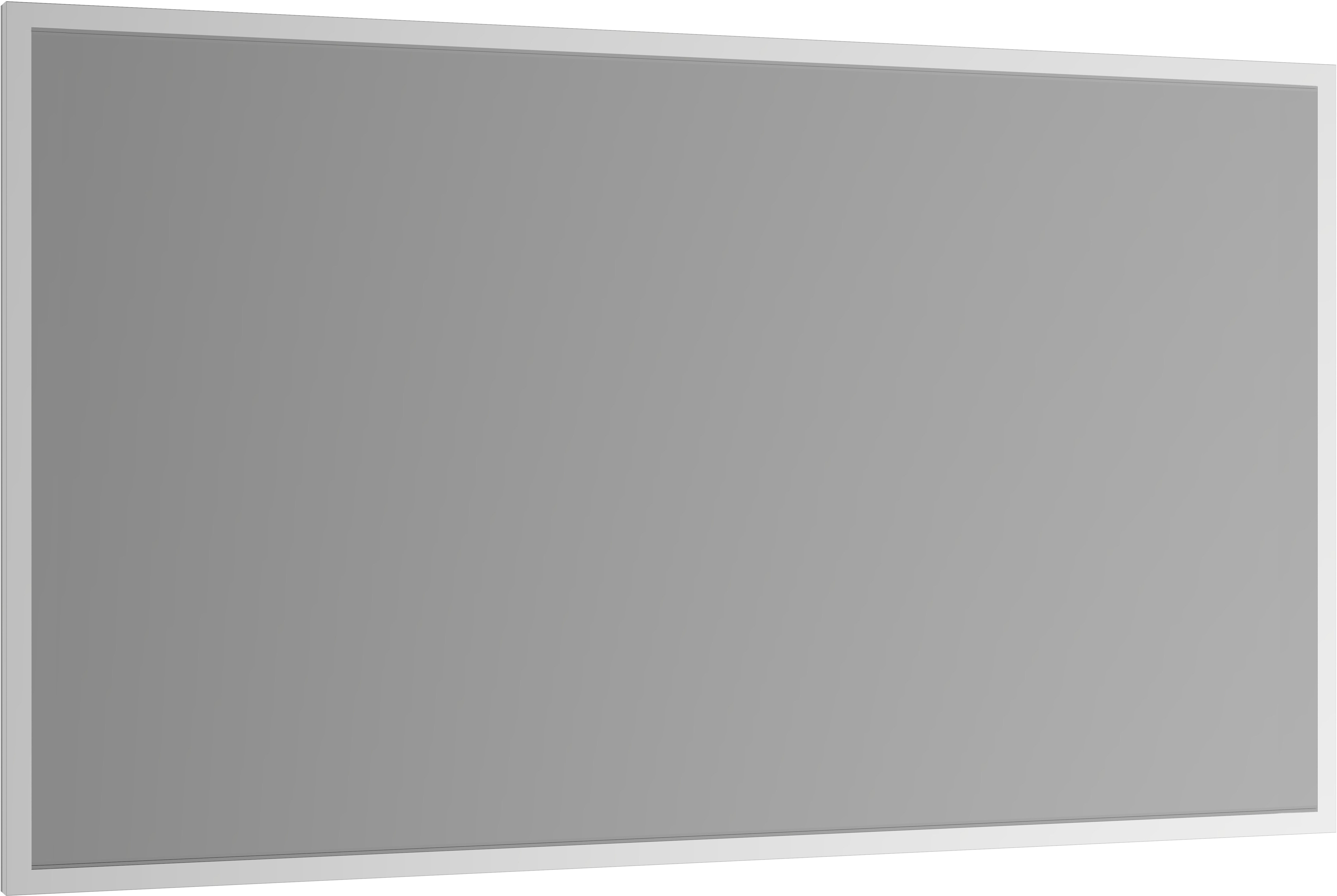 Keuco miroir en cristal Edition 90 19095013500 1200x700x56mm, avec all-round Habillages d´interrupteurs , chromé