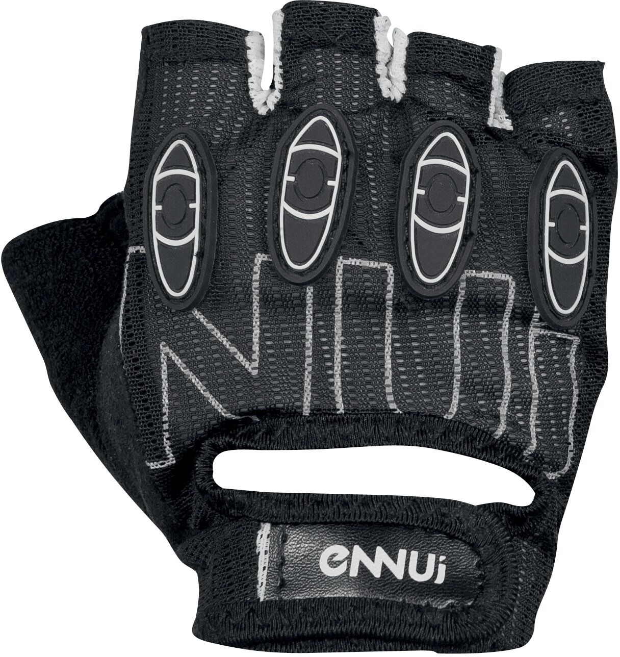 Handgelenkschutz ENNUI "Carrera Glove" Gr. L, schwarz (weiß), Protektoren, L, Materialmix, Handgelenkschutz weiß L