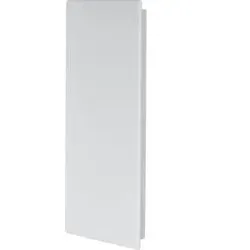 Hager M58337035 Endstück PVC zu FB 100x230mm lichtgrau
