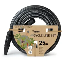 Rehau CYCLE LINE 1/2' Gartenschlauch SET - 25m