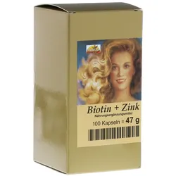 Biotin PLUS Zink Haarkapseln 100 St