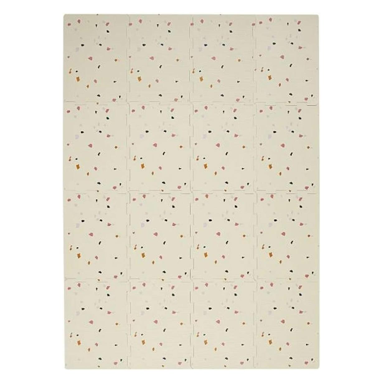 3 Sprouts Spielmatte creme gepunktet (171 x 123 cm) (SP3IPZTCR)