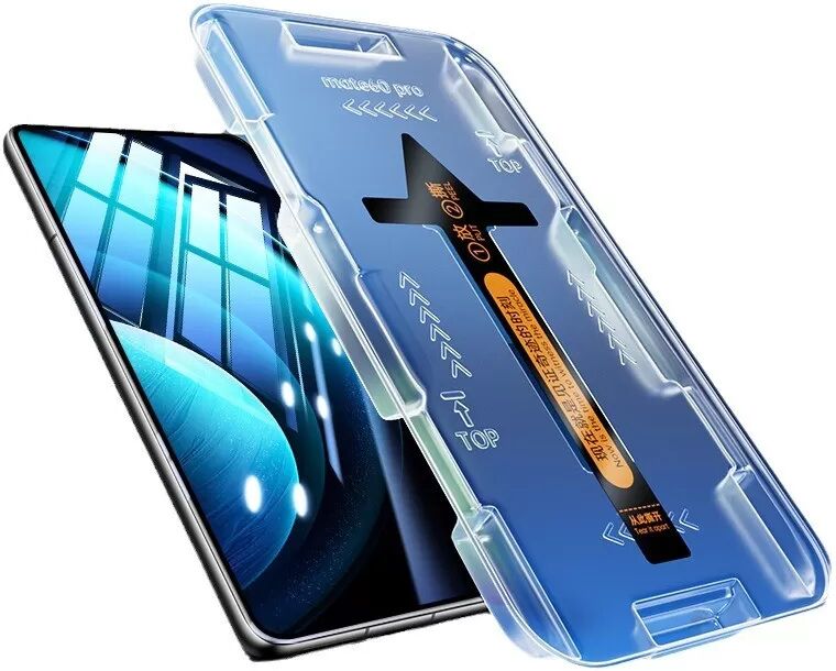 INF Displayschutzfolie aus gehärtetem Glas mit Applikator für VIVO X100 Pro+