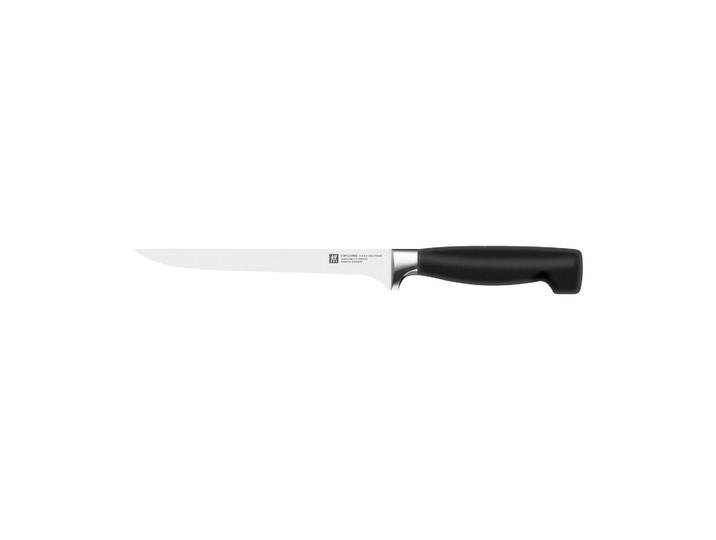 Zwilling Zwilling Four star fileermes 18 cm Zwart-roestvrij staal