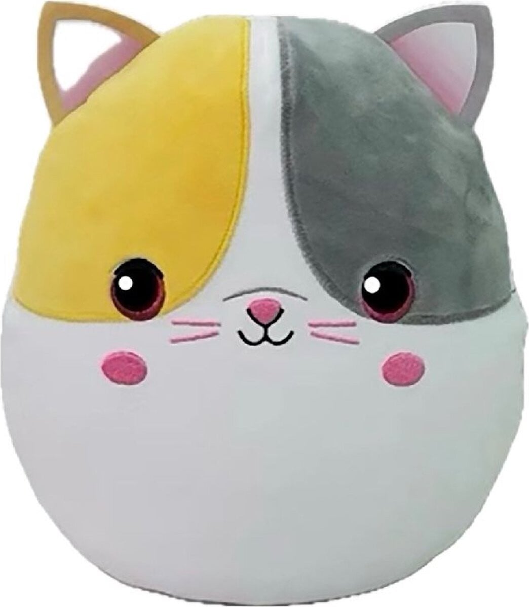 TY Snuggles Kat Squishy Klein