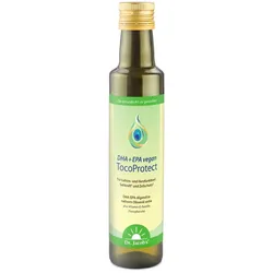 DHA + EPA vegan TocoProtect 250 ml Algenöl Olivenöl Omega-3 250 ml