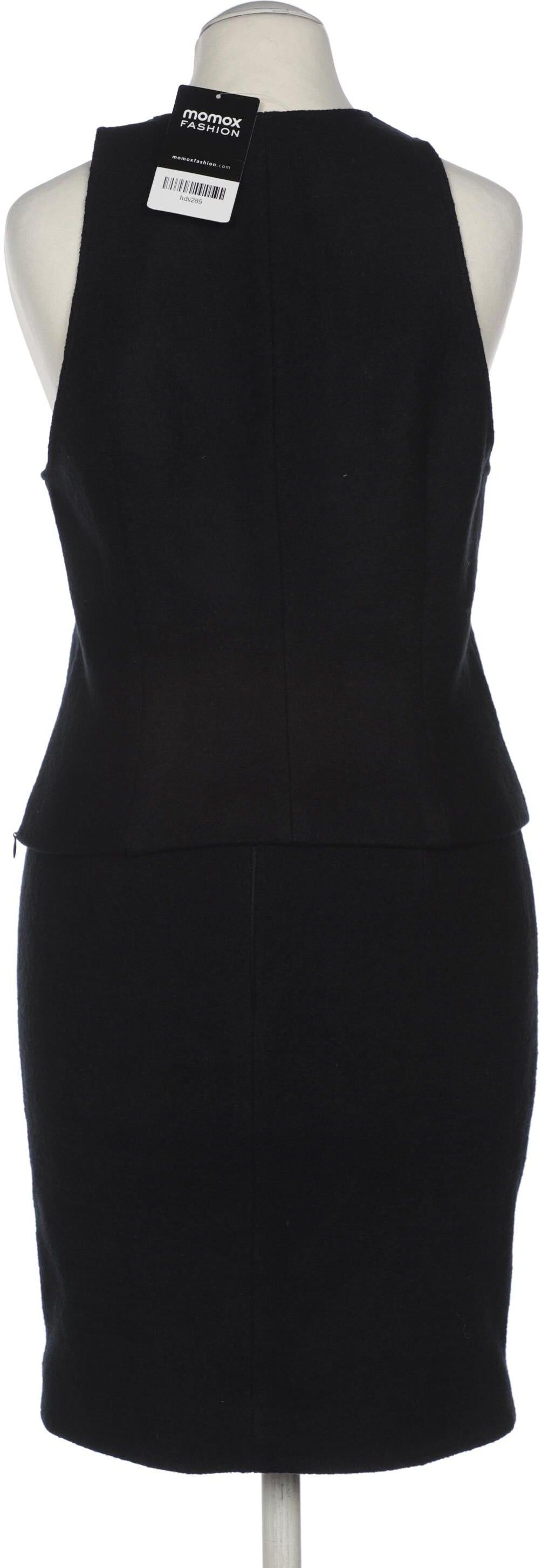 Massimo Dutti Damen Anzug oder Kombination, Schwarz, Gr. S, Wolle - Second Hand