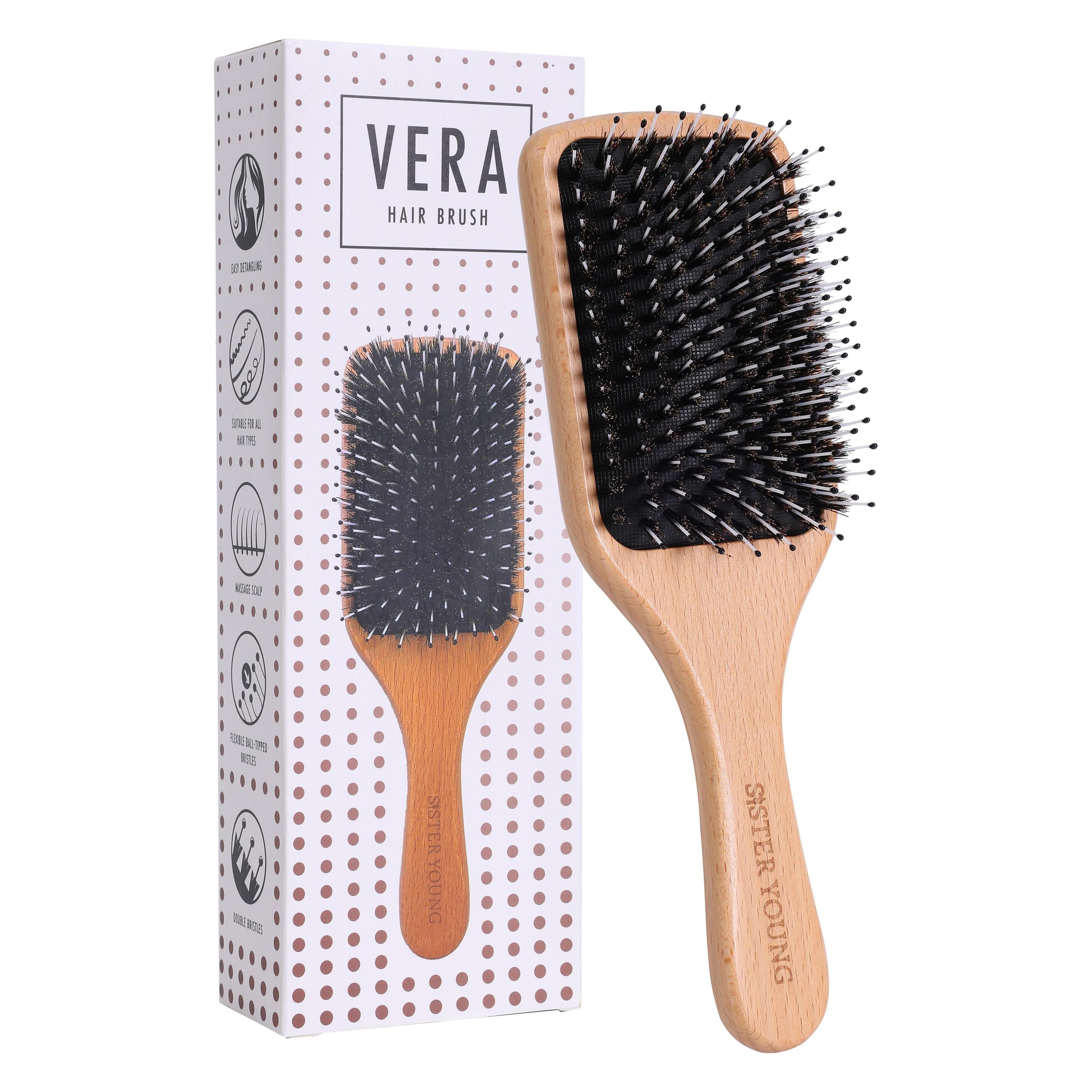 Sister Young Haarbürste mit Wildschweinborsten und Nylon (OTHER)