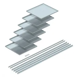 OBO 7425310 Kassette für OKA-G und OKA-W 400x300x15 Edelstahl, rostfrei A2 1.4301 OKA RK 300 15