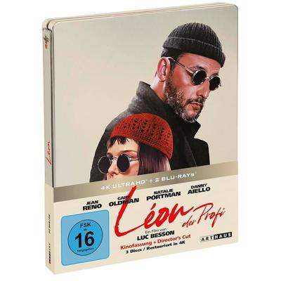 Leon - Der Profi - Definitive Edition - Limited Steelbook (4K-UHD + 2 Blu-rays), Blu-ray 4K