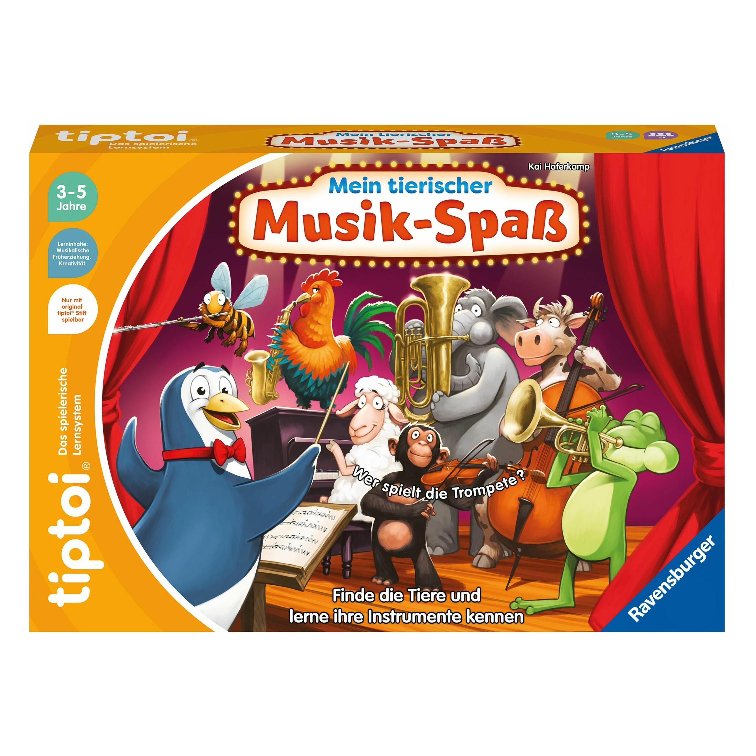 tiptoi Mein tierischer Musik-Spass (Deutsch, 3 - 5 Jahre) (00169)