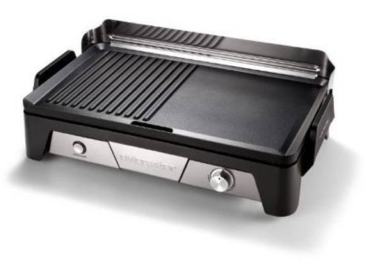 Riviera Et Bar - Plancha Électrique Qpl485 Grill Et Plancha À Poser, 50x30 Cm