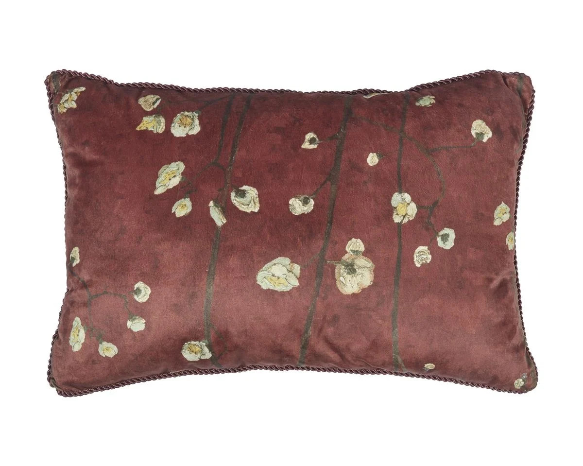 Beddinghouse x Van Gogh Museum Plum Blossoms Sierkussen Rood