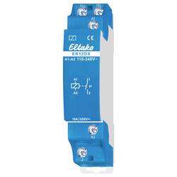 Eltako ER12DX/110-240V Schaltrelais Nennspannung: 250 V/AC Schaltstrom (max.): 4 A 1 Schließer 1 St. 22100003