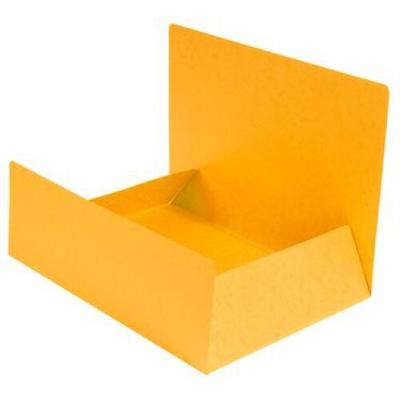 Exacompta Sammelmappe mit 3 Klappen aus Manila-Karton 400g , für Format DIN A4