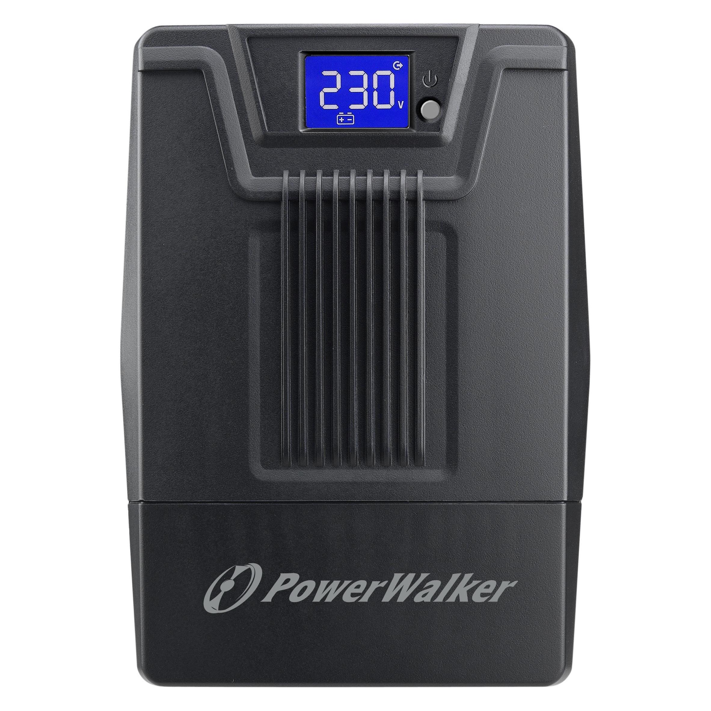 Powerwalker VI 800 SCL FR Line-Interaktiv 800 VA 480 W 2 AC-Ausgänge (800 VA, 480 W, Line-Interaktiv USV) (VI 800 SCL FR)