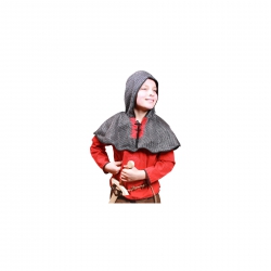 holzspielerei Ringpanzerhemd rot 140 280066