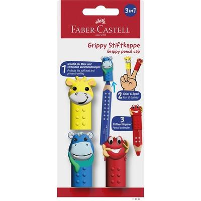 Faber-Castell Stiftkappe Grippy 3er Set Hello