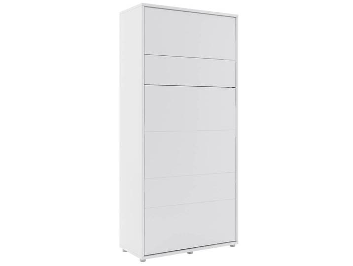 Lit mural escamotable CONCEPTION PRO 90x200 cm blanc mat (vertical)