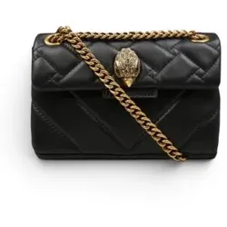 Kurt Geiger für Damen. 1470805109 Mini Kensington Ledertasche schwarz (OSFA), Lässig