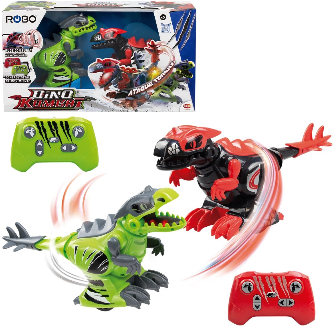 Bizak Robots Dino Kombat battle .