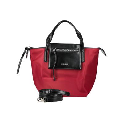 Henkeltasche REBELLE "REBELLE Taschen Nylon", Damen, Gr. onesize, rot, Nylon, Taschen
