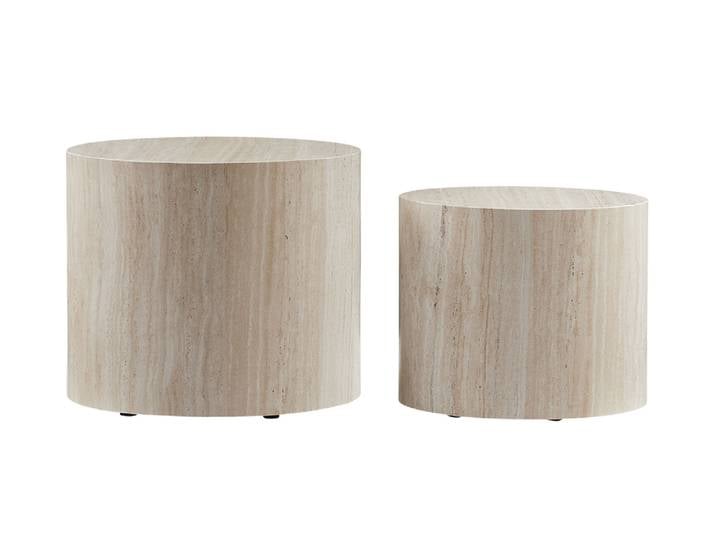 SalesFever Couchtisch 2er Set Travertin