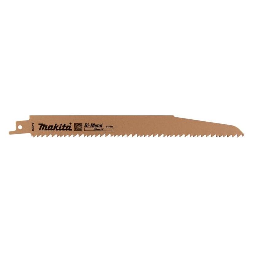 Makita B-43256-2 Tiesinio pjūklo pjūkleliai BIM 225x1,6mm (5-8tpi), 2Vnt., metalui, medžiui, medžiui su vin (B-43256-2)