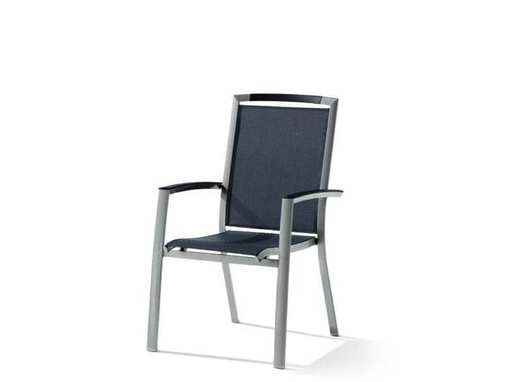 Sieger Trento Stapelsessel Aluminium/Textilene