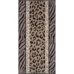 Handtuch NOBLESSE ANIMAL (BL 50x100 cm) - beige - BL 50x100 cm