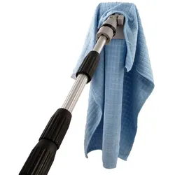 Axis Line Tuchhalter Teleskopstange nachwischen in den Ecken bei der Fensterreinigung