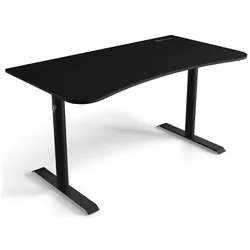Arozzi Gaming-Tisch Arena Medium PureBlack 140x75,5cm, Gaming Tisch, Schwarz