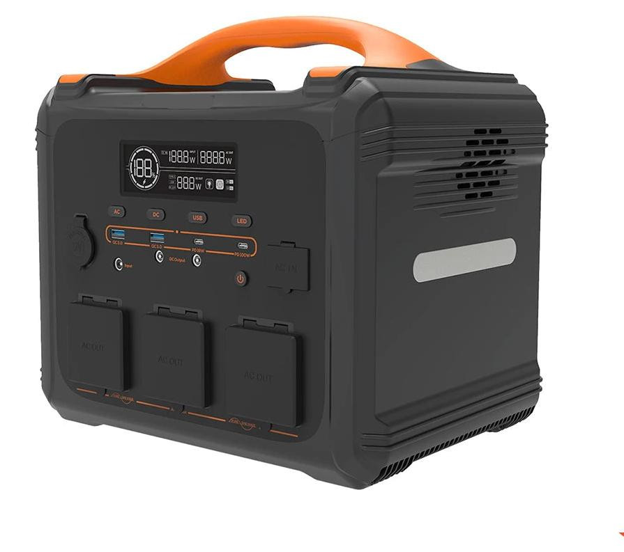 Selius Powerstation Draagbare Accu met 1100+ Wh Capaciteit voor Camping en Noodstroom