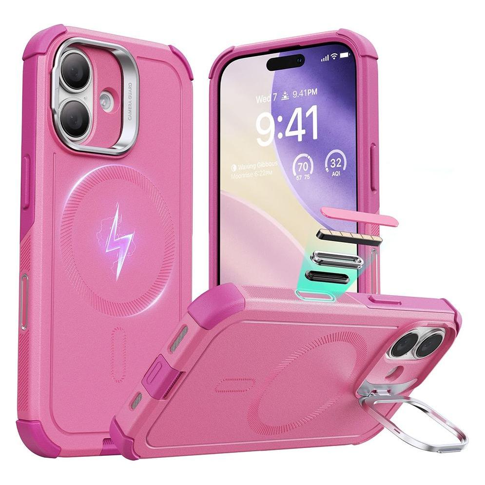 ESR - Cyber Armor Kickstand - iPhone 17 - Pink (Apple iPhone 17) (59433182)
