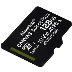 KINGSTON Canvas Select Plus R100 microSDXC 128GB Kit Adapter