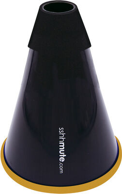 sshhmute Practice Mute Flugelhorn(L) GD Black