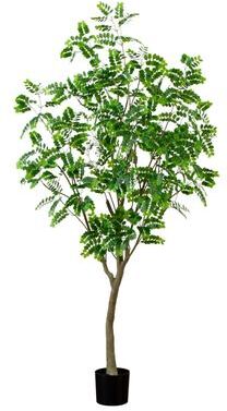 Nearly Natural 7' Artificial Greco Citrus Tree with Real Touch Leaves - Green