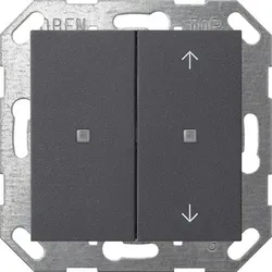Gira KNX Taster Wippe 2f anth 517528