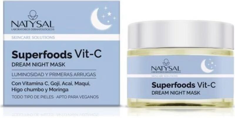 Natysal Superfoods Vit-C Crema De Noche Talla Única Unisex