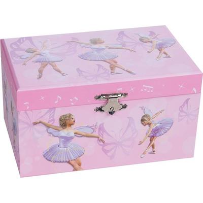 Goki 15562 - Musikspieldose Ballerina, Melodie: Schwanensee