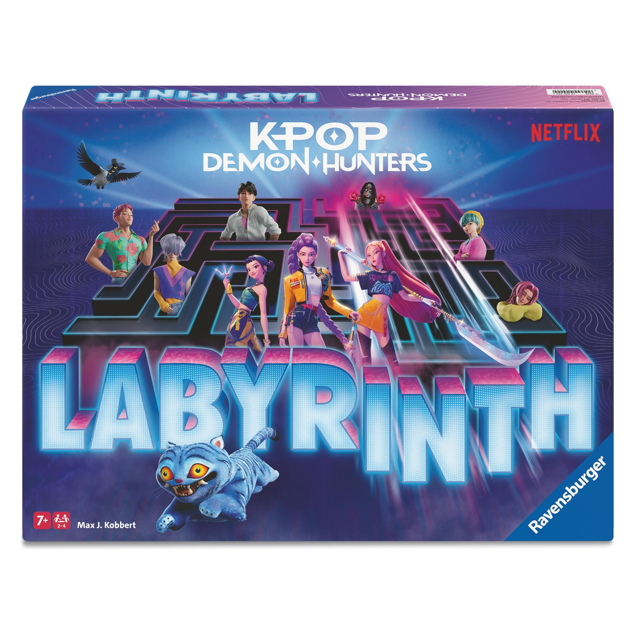 Ravensburger KPop Demon Hunters Labyrinth - Gesellschaftsspiel & Brettspiel ab 7 Jahre (Deutsch, Englisch, Französisch, Italienisch, Niederländisch, Portugiesisch, Spanisch, 2 - 4 Spieler) (12002422)