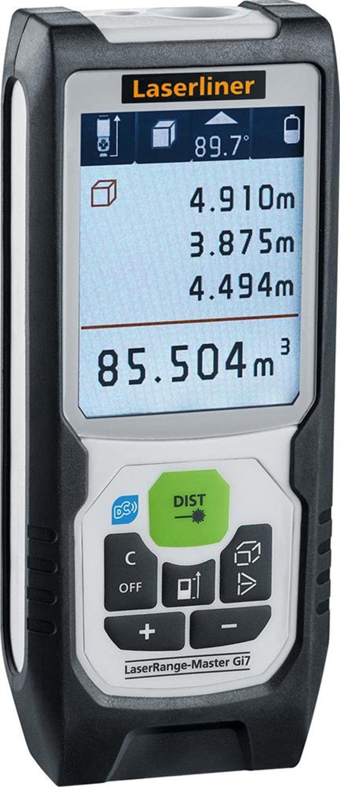 Laserliner Master Gi7 Laser afstandsmeter, bereik 70 meter, nauwkeurigheid 2 mm, IP40