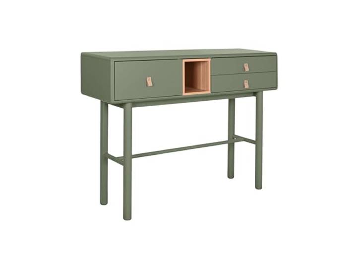 AlexandreHouse Konsole, MDF, PU, 120 x 35 x 90 cm, Grün