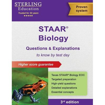 STAAR Biology EOC Questions & Explanations, Taschenbuch von Sterling Education, Sterling Education