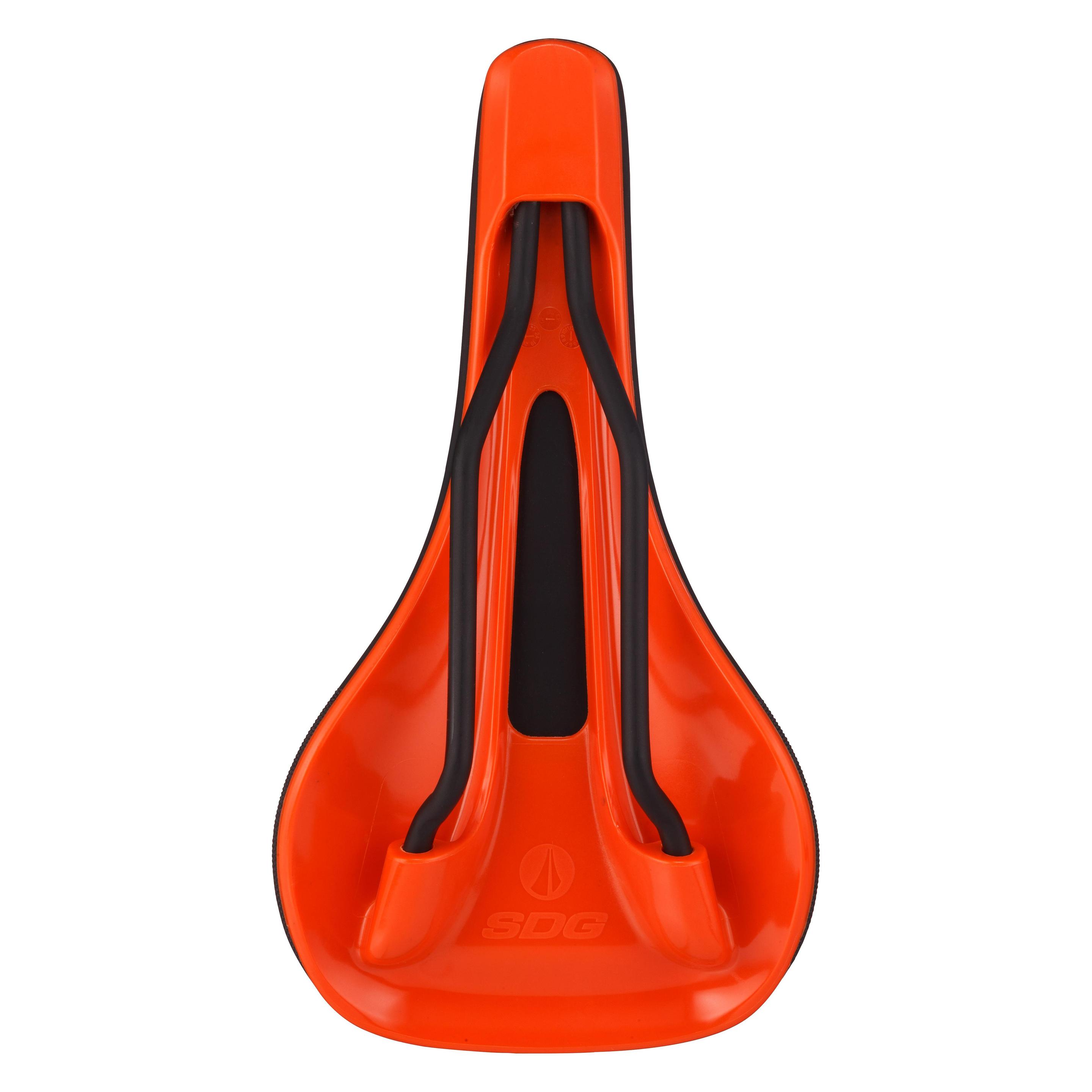 Sdg Bel-Air 3.0 MAX Sattel, Lux-Alloy, 7x7mm, black/orange (SDG-06323)
