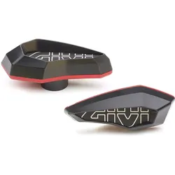 Givi SLD01, Sturzpads - Schwarz/Rot